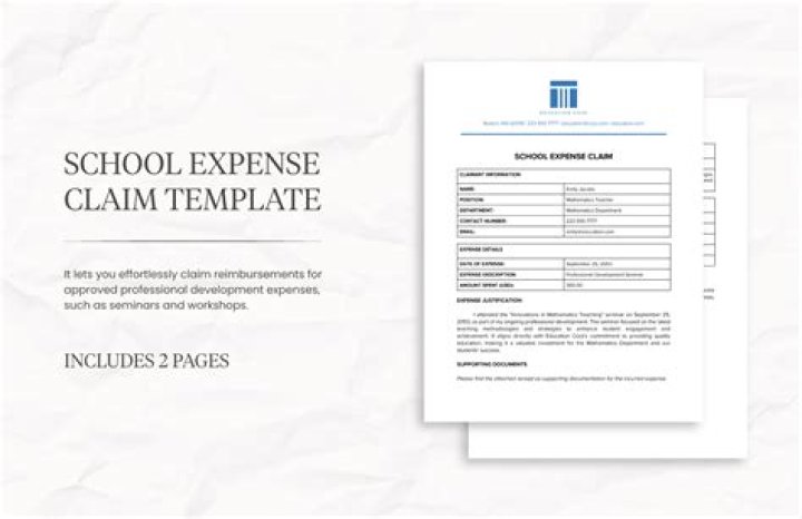 What form do I need to claim school on taxes?