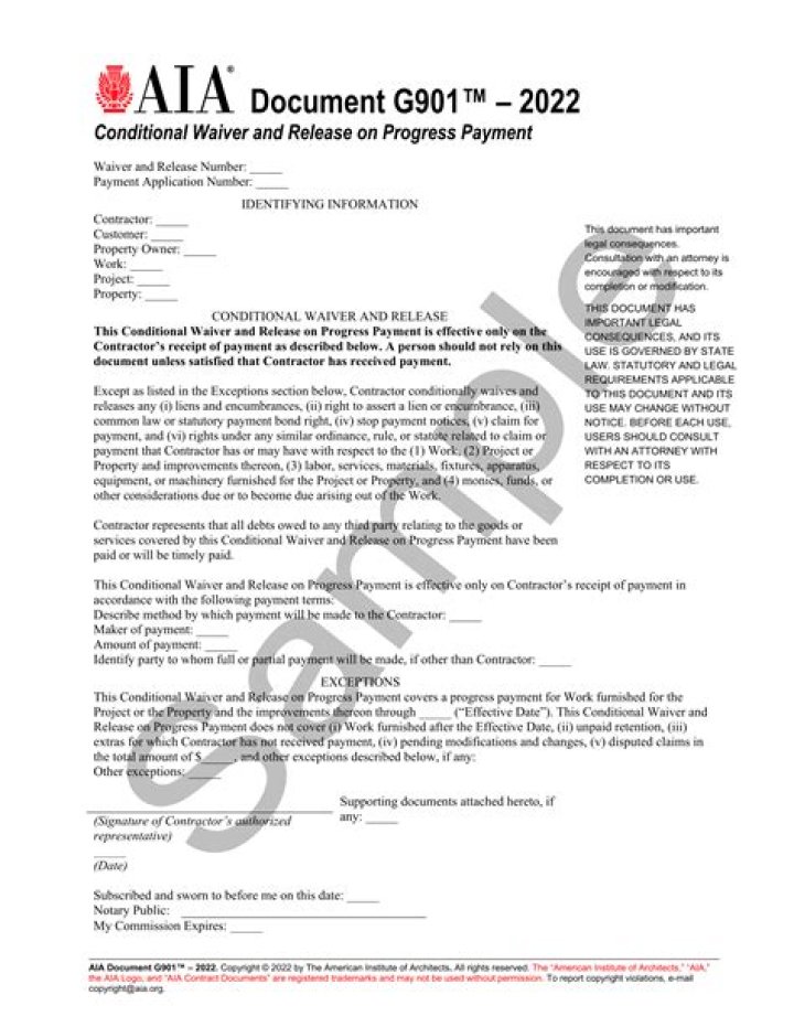 What happens if a lien is not paid?