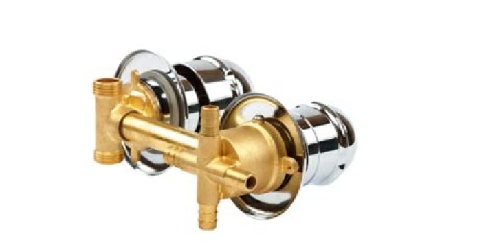 What happens if a shower valve is installed upside down?