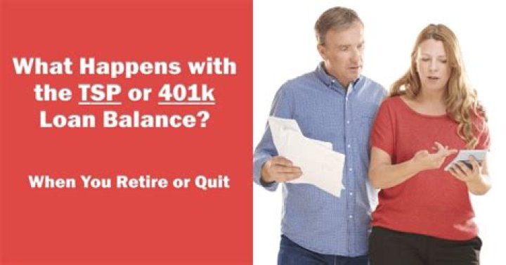 What happens if I leave an employer with a 401k loan?