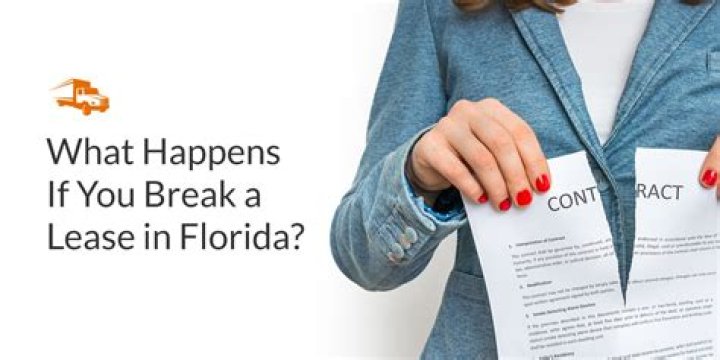 What happens if you break a lease early in California?