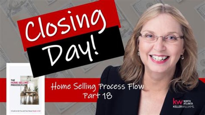 What happens on closing day for seller?
