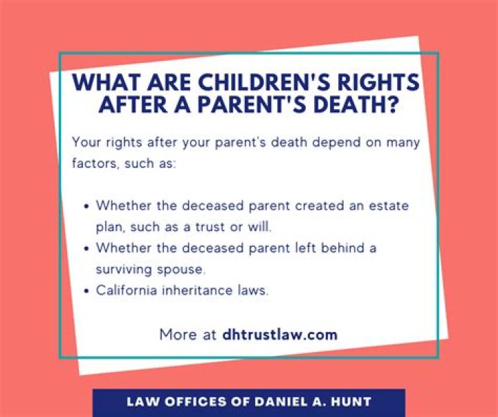 What happens when a parent dies with debt?