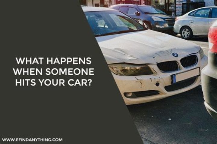 What happens when someone else crashes your car?