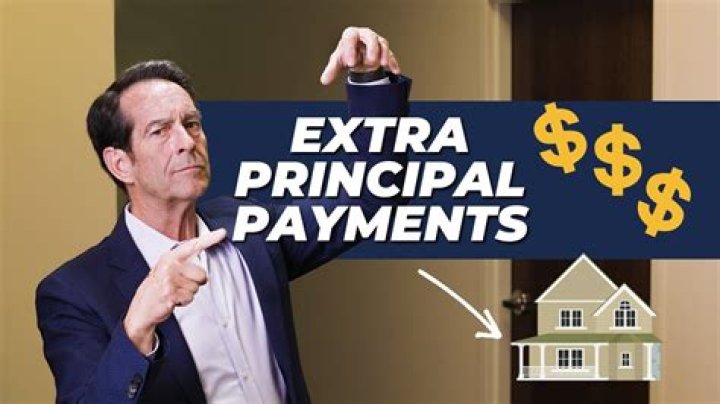 What happens when you pay extra principal on car?