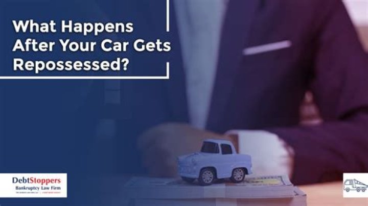 What happens when your car gets repossessed in Georgia?