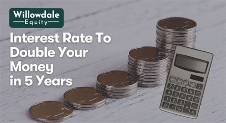 What interest rate would double your money?