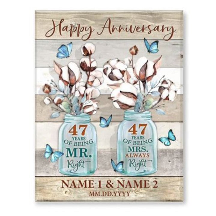 What is 47 years of marriage called?