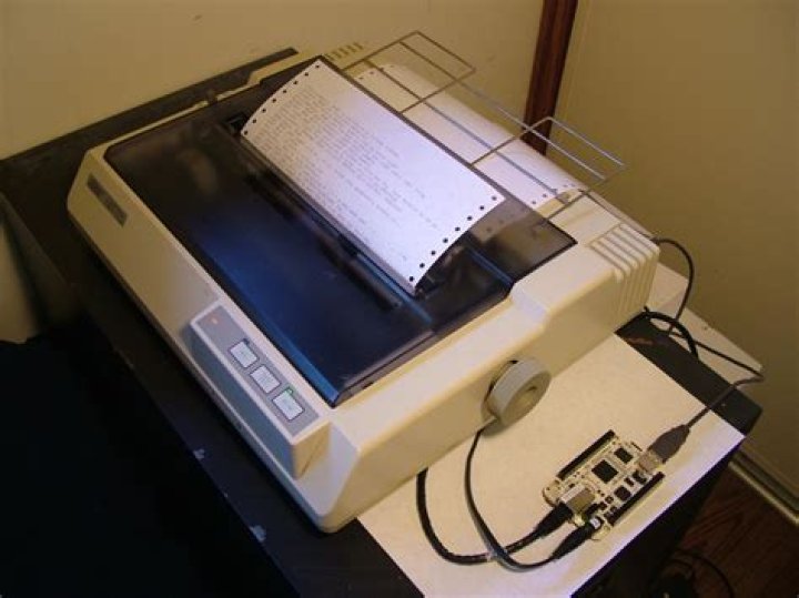 What is a dot matrix printer used for?
