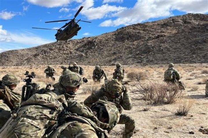 What is a military scenario?