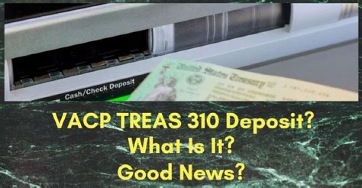 What is a VAED Treas 310 deposit?