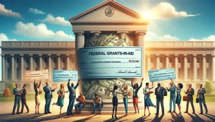 What is an example of a federal grant in aid?