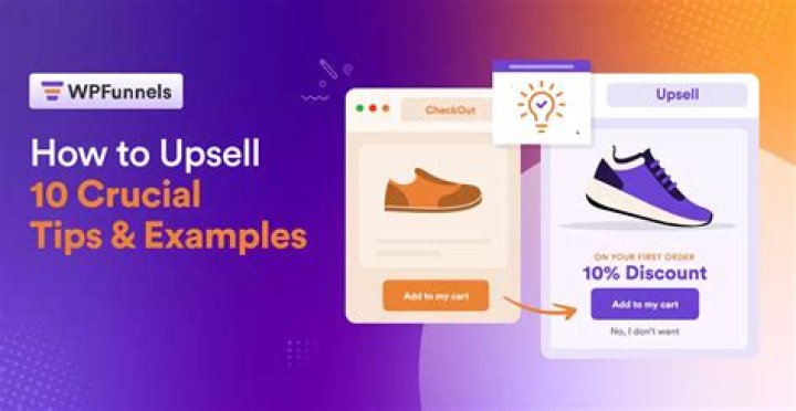 What is an upsell example?