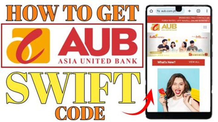 What is AUB bank code?