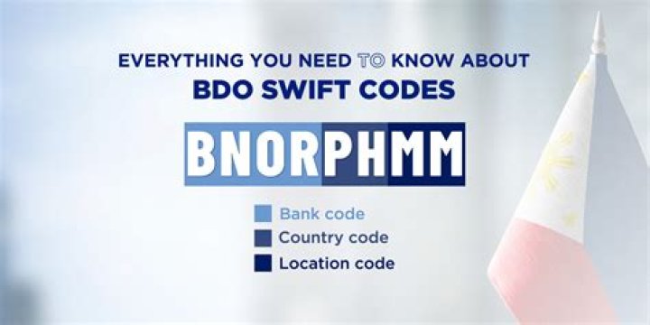 What is BDO SWIFT code?