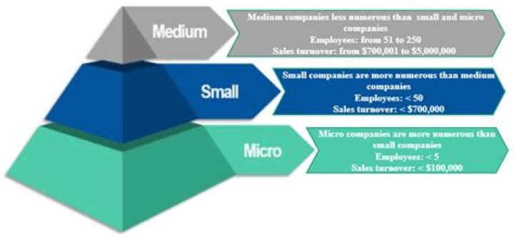 What is considered a small and medium enterprise?