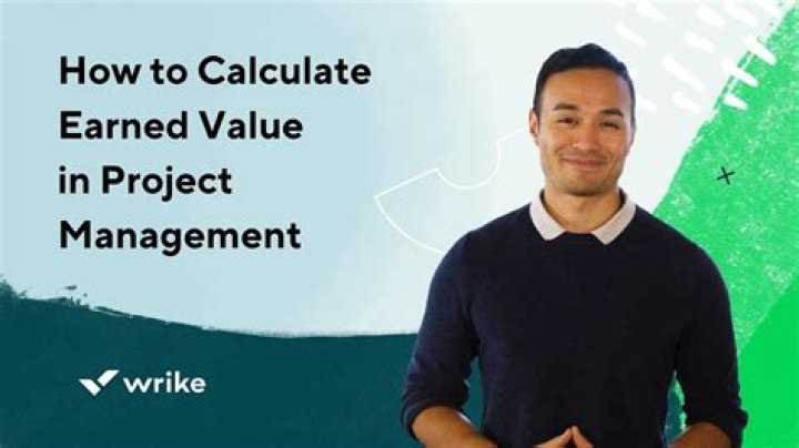 What is earned value in MS project?