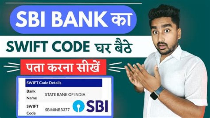 What is IBAN for SBI bank?