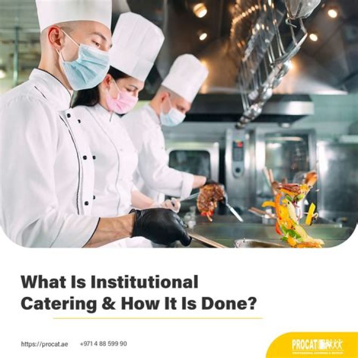 What is institutional food preparation?