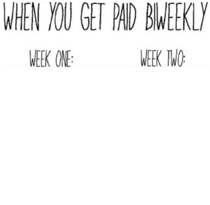What is it called when you are paid every other week?