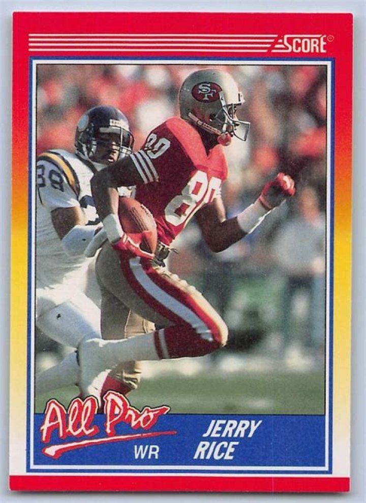 What is Jerry Rice card worth?