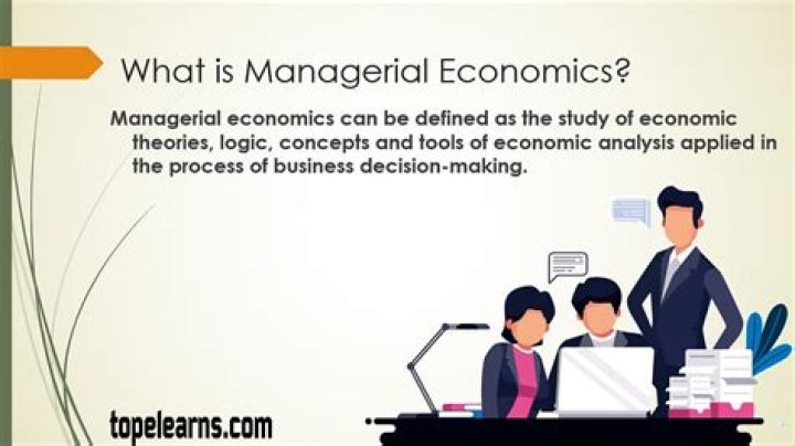 What is managerial economics in simple words?