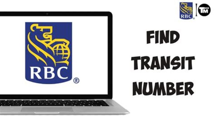 What is my RBC transit number?