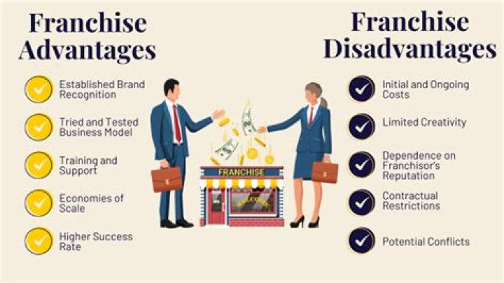 What is one of the disadvantages of franchising?