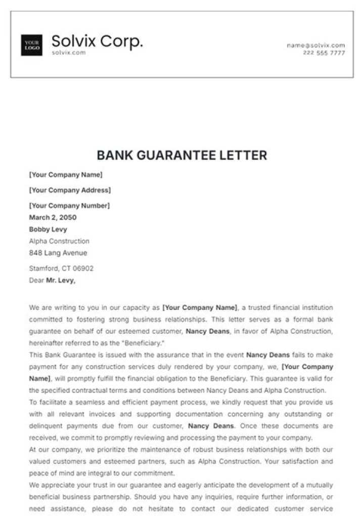 What is presenting bank in letter of credit?