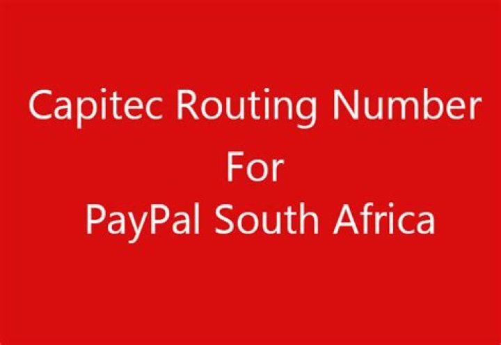 What is routing number for capitec?