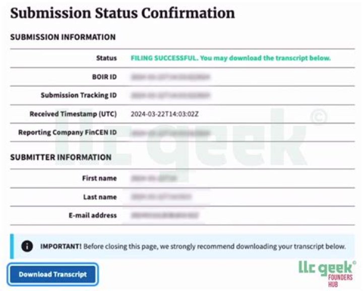 What is Submission ID in Form 12C?