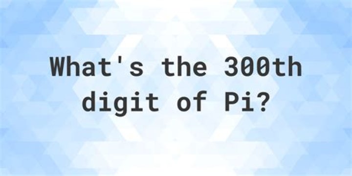 What is the 101 digit of Pi?