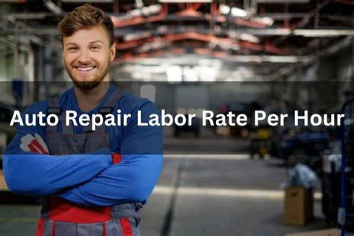 What is the average auto shop labor rate?