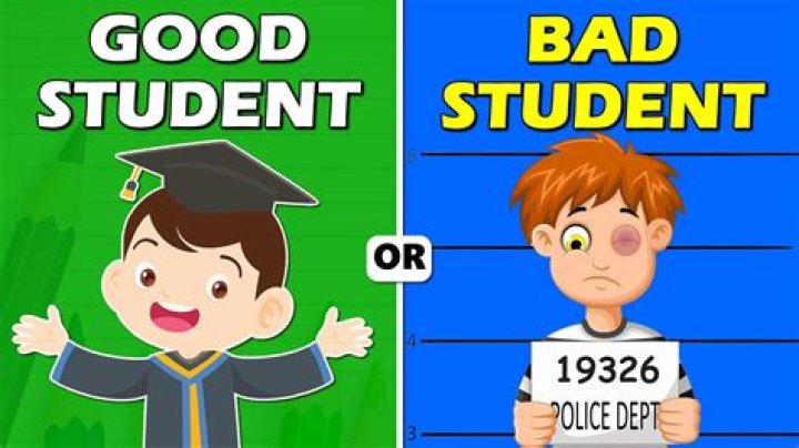 What is the difference between a good student and a bad student?