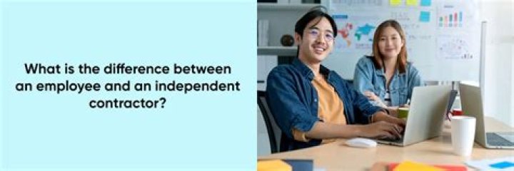 What is the difference between an employee and an independent contractor?