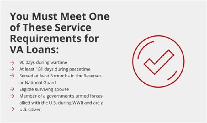 What is the down payment requirement for a VA loan?