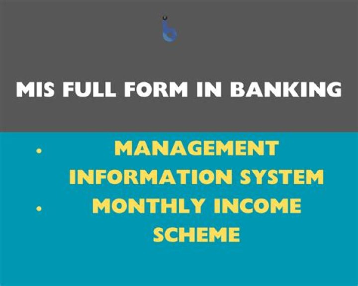 What is the full form of MIS in banking?