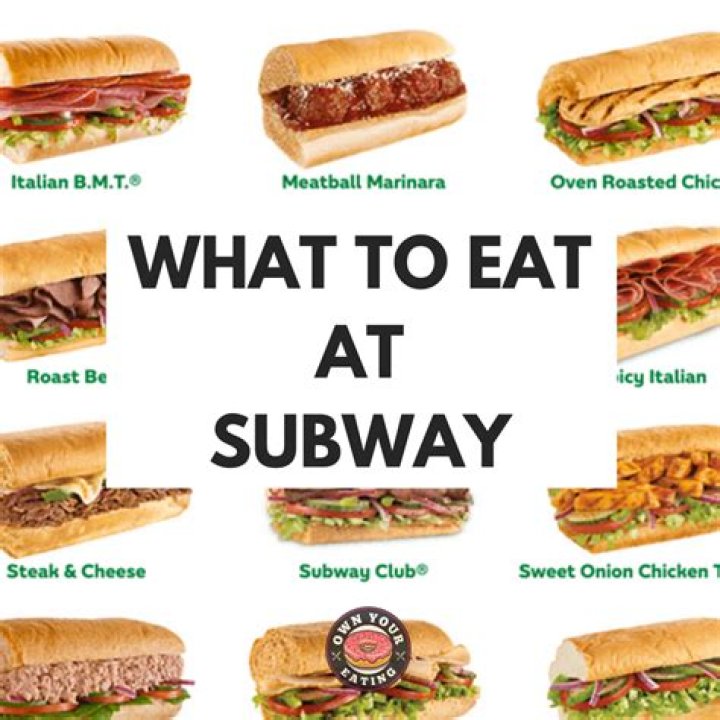 What is the healthiest thing to order at Subway?