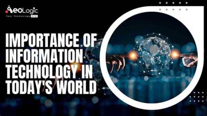 What is the importance of information technology in the world?