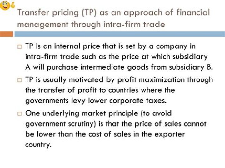 What is the meaning of intra-firm trade?