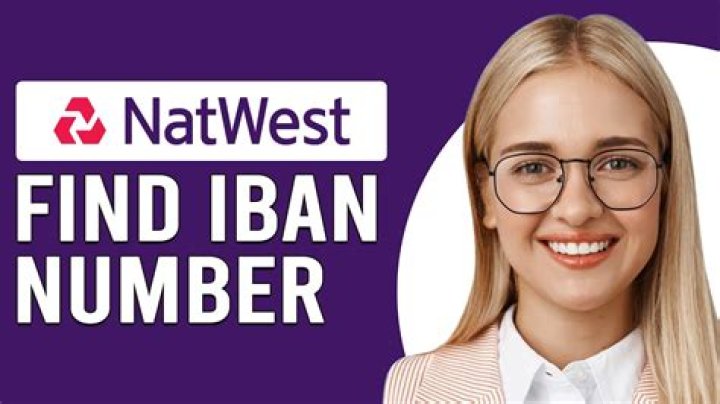 What is the NatWest IBAN?