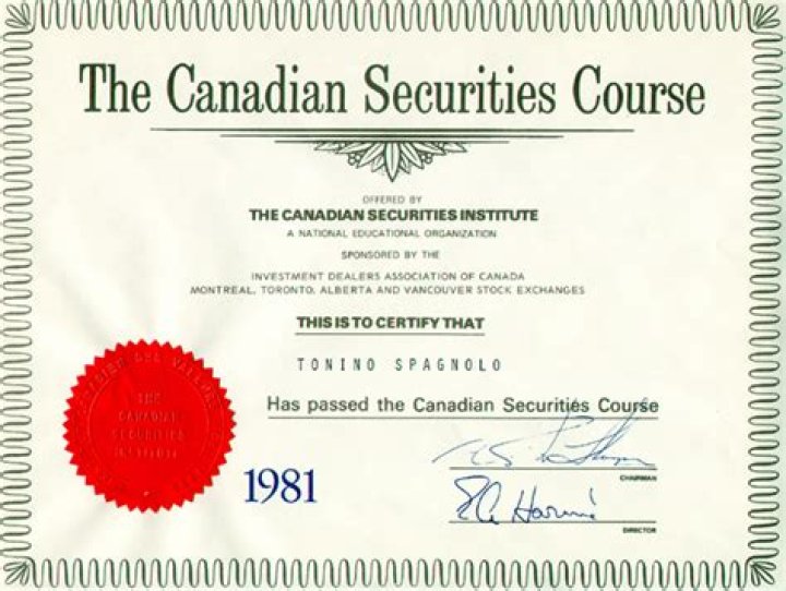 What is the pass rate for the Canadian Securities course?
