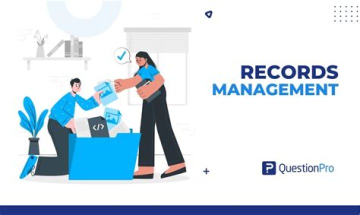 What is the process of record management?