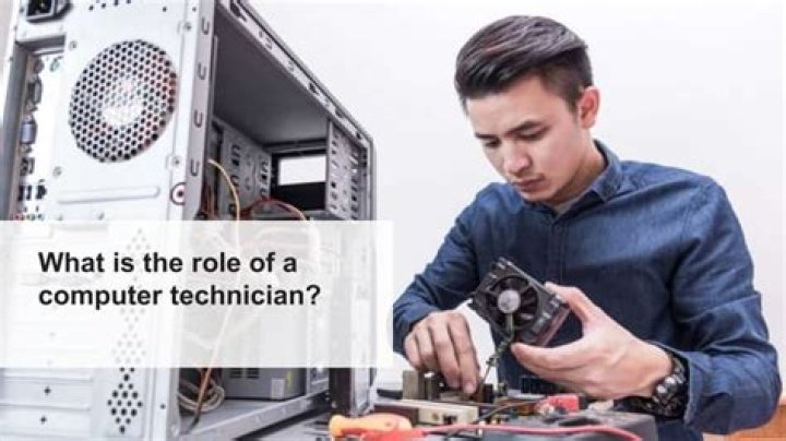 What is the role of a computer technician?