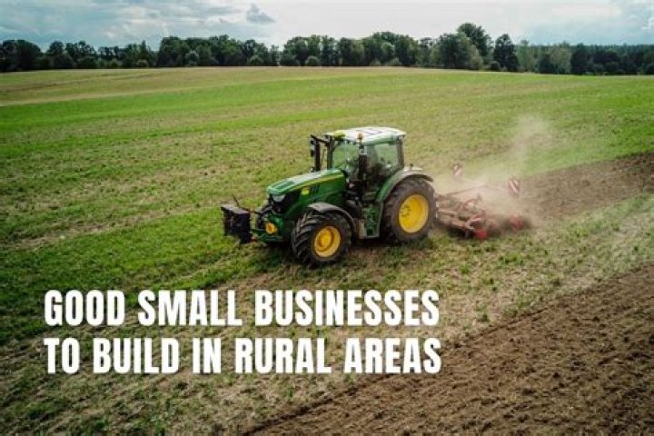 What is the role of small business in rural area?