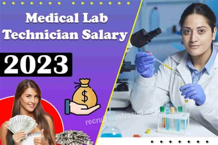What is the salary of a lab technician in India?