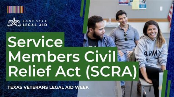 What is the Service Member Relief Act?