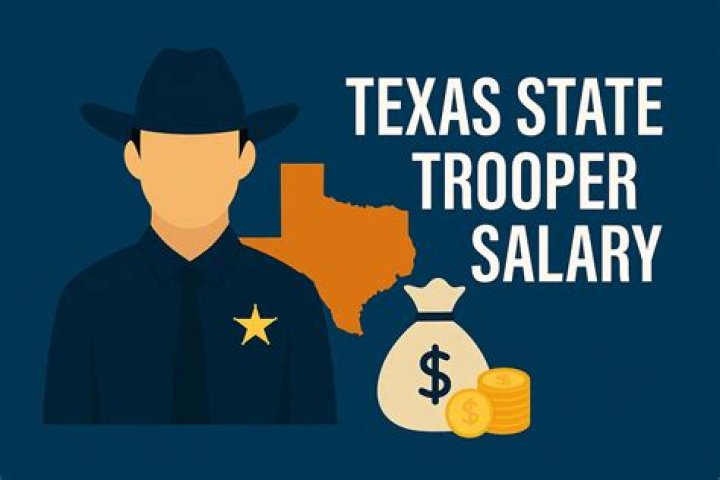 What is the starting pay for a Texas state trooper?