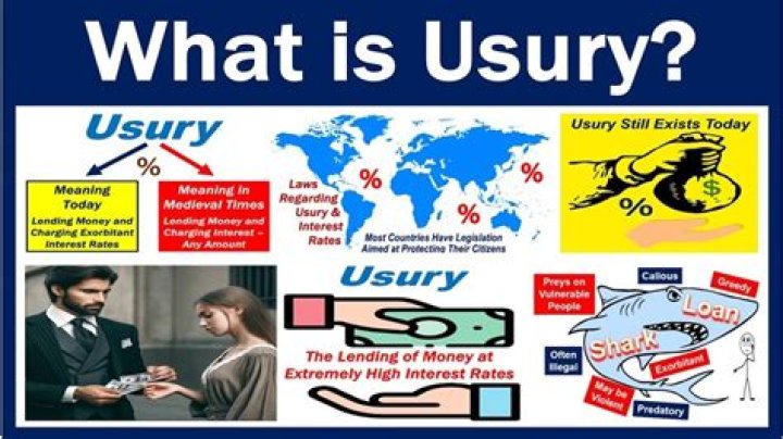 What is the usury law in Florida?