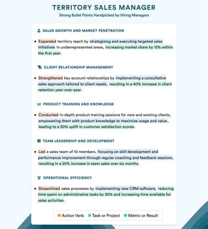 What is the work of territory sales officer?